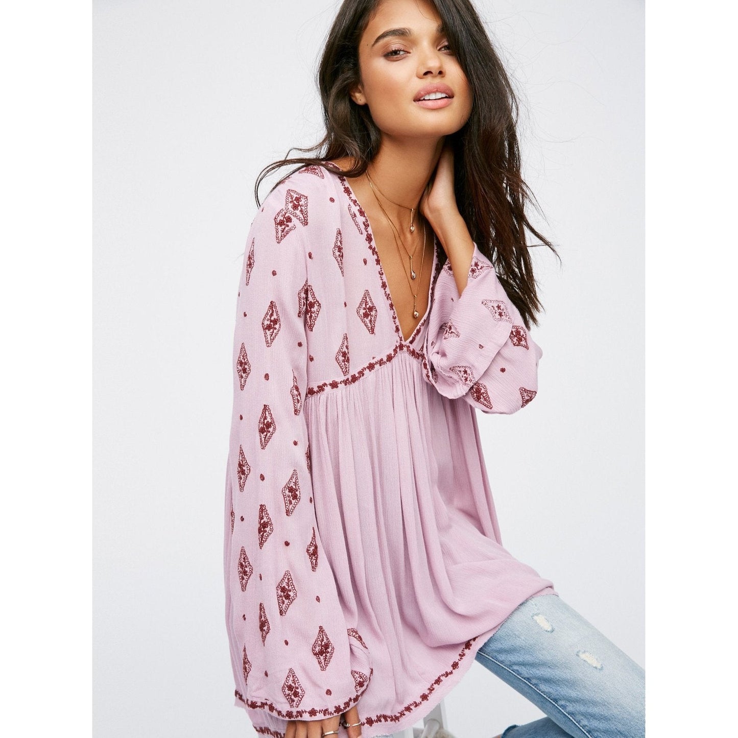 Blouse Chic Bohème Femme