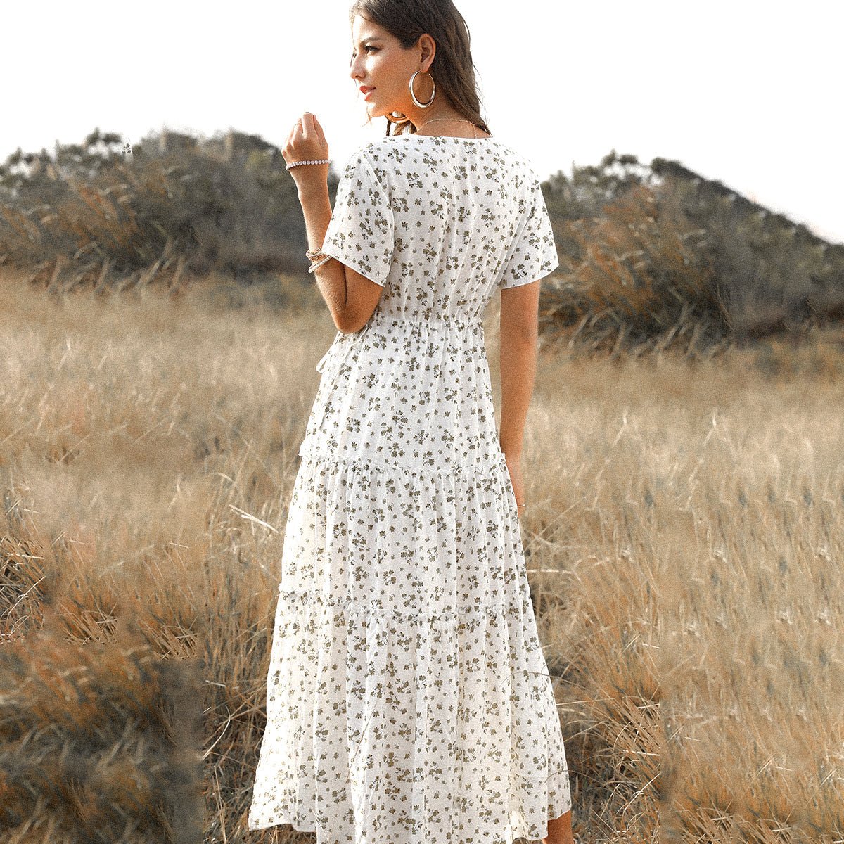 Robe Longue Été Chic Blanche